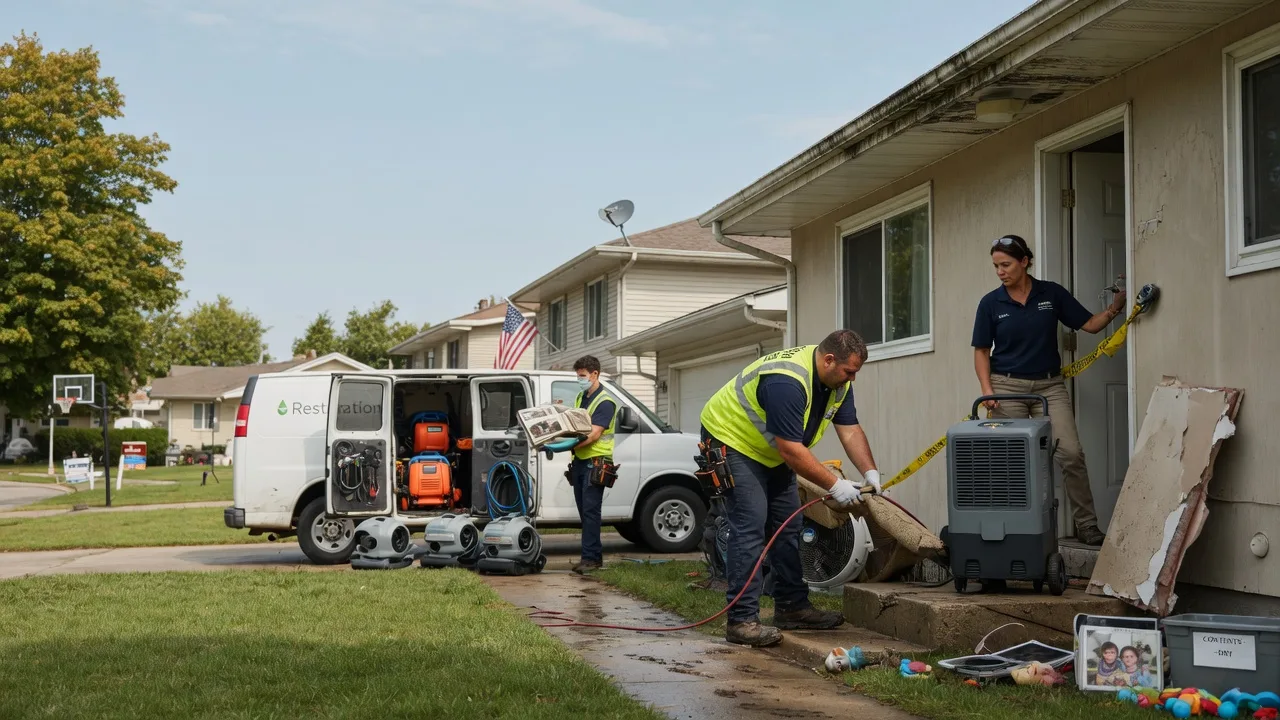 Water Damage Restoration in Manchester, TN near me